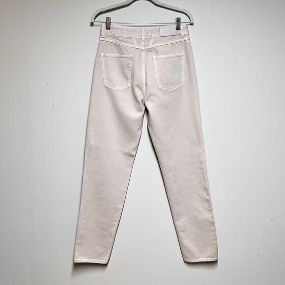 Anthropologie CLOSED Jamie High Waist Straight Leg Jeans LIGHT PEACH Size 26 - Picture 3 of 10